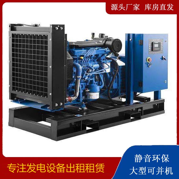 达拉特出租发电机 潍柴发电机一定要预防通风管道的堵塞和灰尘